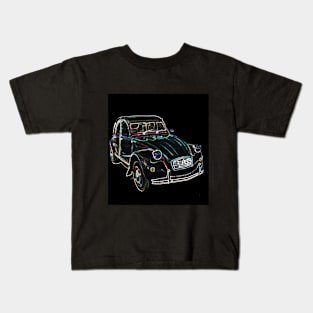 Citroen 2CV Car Kids T-Shirt